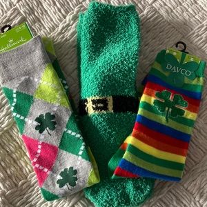Bundle of 3 St Patrick’s Day socks